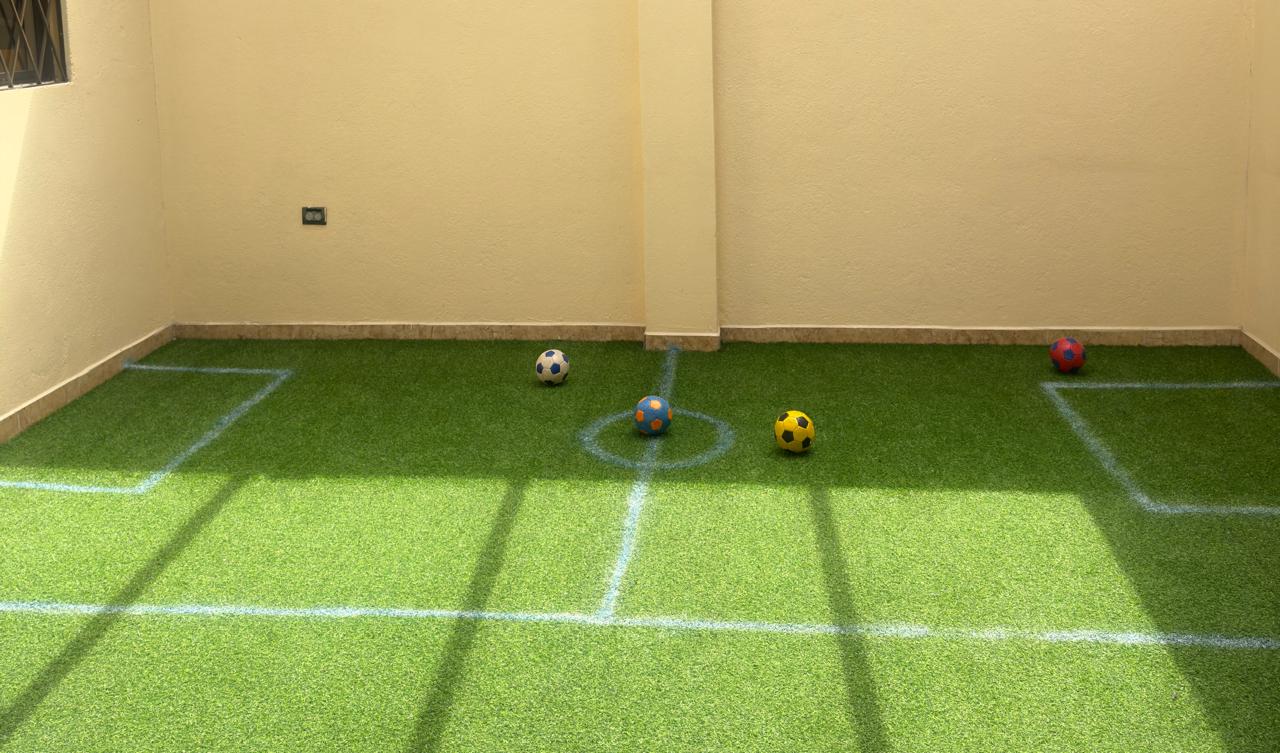 Mini cancha de fútbol